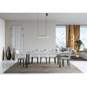 Zoom Tavolo allungabile 90x180/284 cm Everyday Premium telaio Antracite