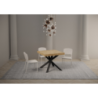 Tavolo allungabile 90x90/194 cm Clerk Premium - gambe Antracite