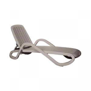 Zoom Lettino in polipropilene Eden Made in Italy - set da 2