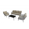 set da giardino Aruba in rattan - 3 pezzi