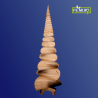 Albero di Natale in legno da 200 cm doppia spirale