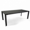 Tavolo alluminio allungabile Dylan cm 215/281x100h75,5