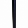 Base tavolo bar acciaio Gordon nero tondo cm 45x45h108
