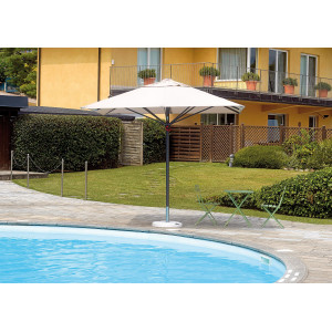 Zoom Ombrellone Venezia - 3X3 Push Up - Antracite Moia