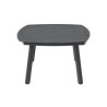Salotto Cadice Alluminio Antracite Bracciolo Effetto Legno Moia