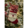 Calza tessuto babbo natale cm 46x25x2