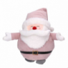 Fermaporta tessuto babbo natale rosa cm 23x13h22