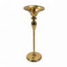 Portavaso metallo oro cm ø26h120
