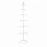 Albero di natale metallo bianco cm 73x73h200