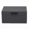 Scatola ecopelle 1-2 rettangolare cm 28x20h14