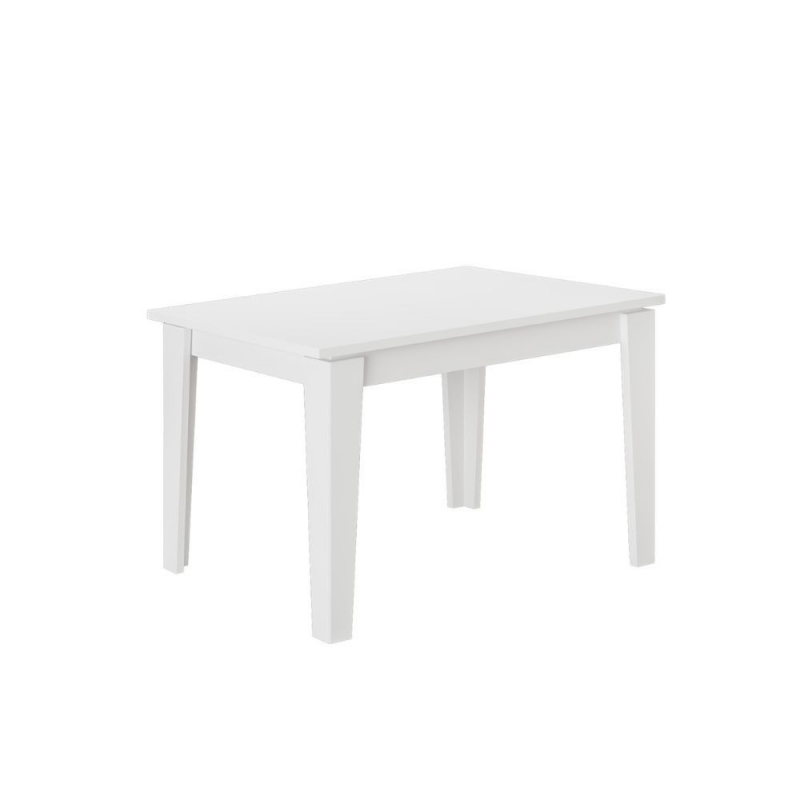 Tavolo allungabile Megaron bianco 120x80 cm moderno e pratico