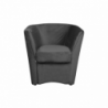 Poltrona Tago tessuto grigio scuro Riviera 21 classica elegante