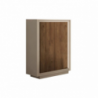 Contenitore Open 2 ante cashmere e noce Mercure moderno