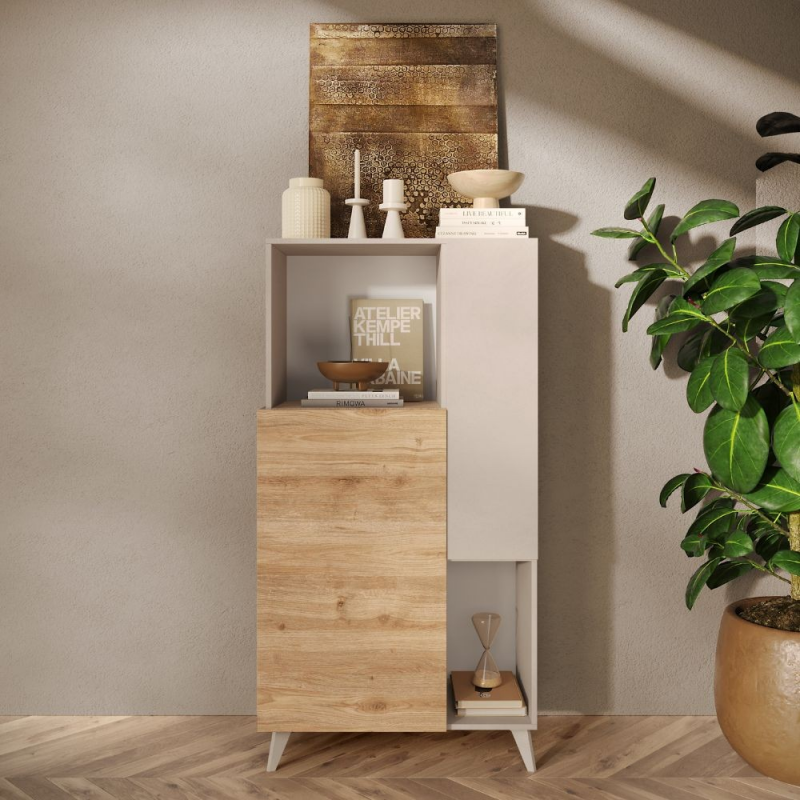 Contenitore Marion 2 ante cashmere e Cadiz moderno e versatile