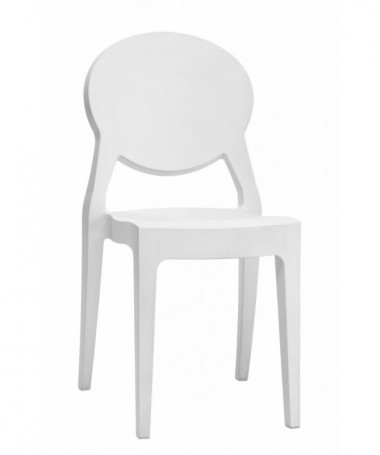 Zoom Sedia Igloo Chair Set 2 ignifuga policarbonato Made in Italy SCAB DESIGN