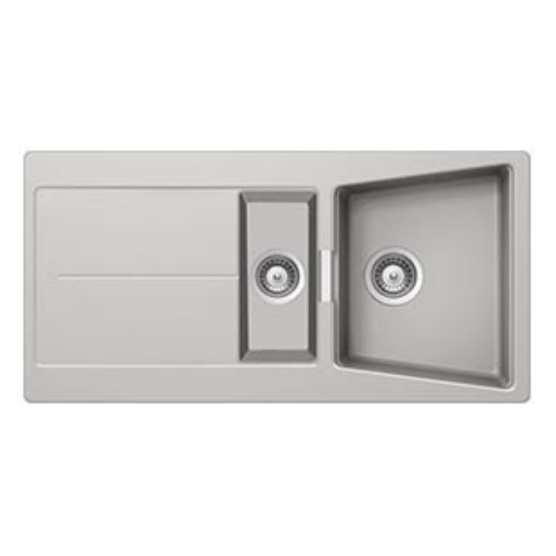 Lavello Smeg LC102AL 100x50 1 vasca 1/2 gocciolatoio reversibile