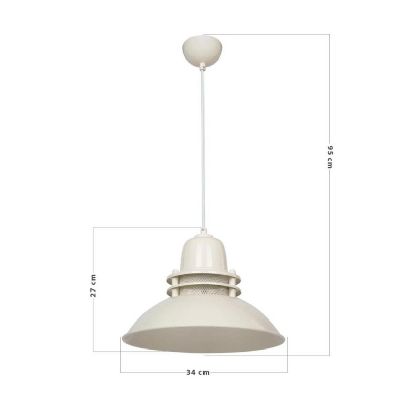 Lampada da soffitto Tibet ASZ0873 verde menta moderna e luminosa