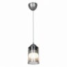 Lampada da soffitto Optical ASZ1027 paralume plastica fumé moderna