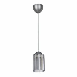 Lampada da soffitto Optical MDL3871 triangolo plastica fumé moderna