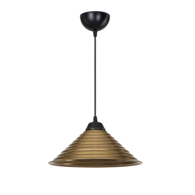 Lampada da soffitto Sava ASZ1619 paralume metallo bronzo design