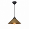 Lampada da soffitto Sava ASZ1619 paralume metallo bronzo design