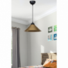 Lampada da soffitto Sava ASZ1619 paralume metallo bronzo design
