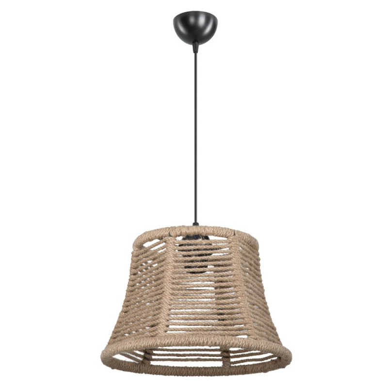 Lampada da soffitto Besta ASZ1745 paralume in iuta naturale design