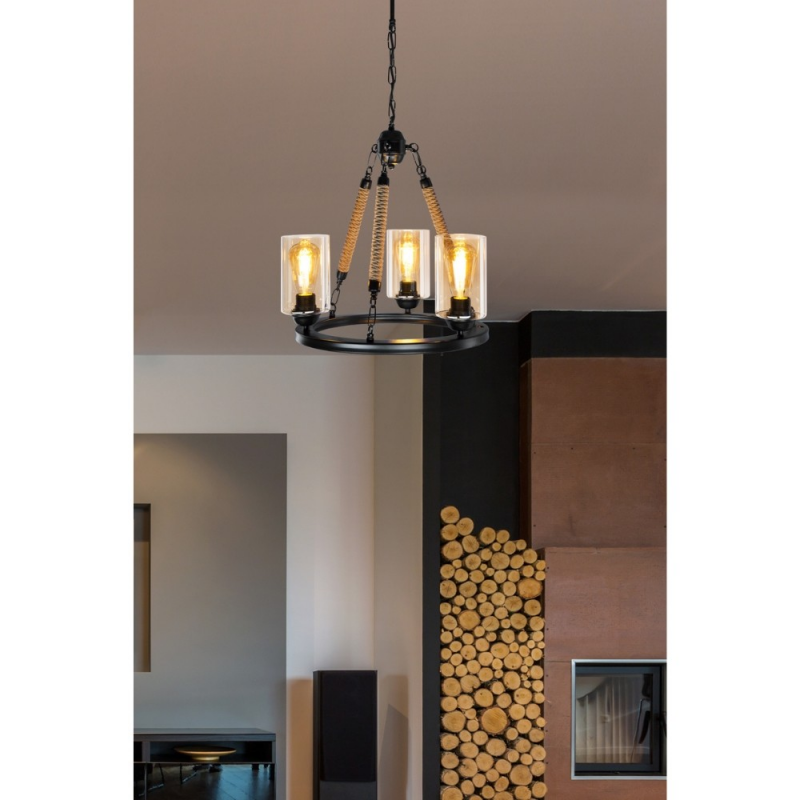 Lampada da soffitto Lotus ASZ0954 3 portalampade moderna design