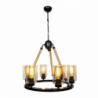 Lampada da soffitto Lotus ASZ0686 6 portalampade moderna design