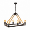 Lampada da soffitto Bohem ASZ0866 6 portalampade moderna design