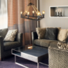 Lampada da soffitto Bohem ASZ0866 6 portalampade moderna design