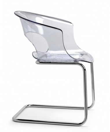 Zoom Poltrona Miss B Set da 2 antishock oscillante policarbonato - Made in Italy SCAB DESIGN