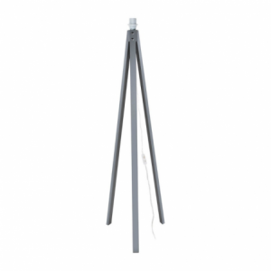 Lampada da terra Deco MDL3009 treppiede grigio moderna design