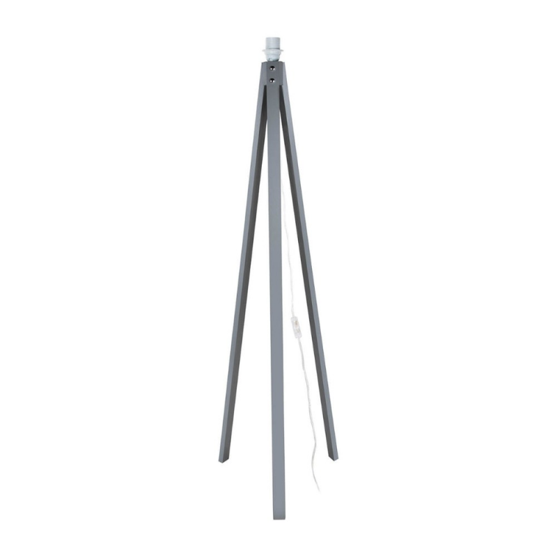 Lampada da terra Deco MDL3009 treppiede grigio moderna design