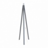 Lampada da terra Deco MDL3009 treppiede grigio moderna design