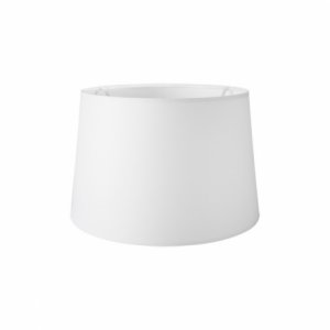 Paralume Deco MDL3565 in tessuto bianco per lampada da terra