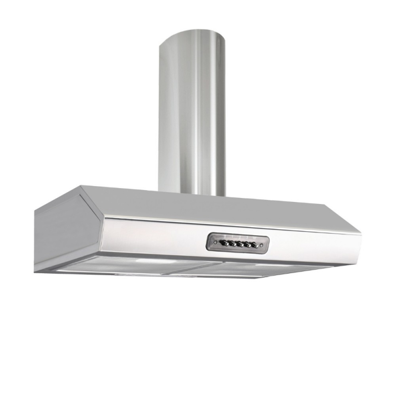 Cappa Kumtel Maestrale 90 inox con camino 90 cm 1 motore