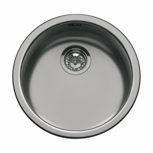 Lavello tondo Smeg 10I3PN 43,5 cm PVD nero opaco design moderno