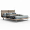 Letto Bolt matrimoniale fisso beige moderno e confortevole