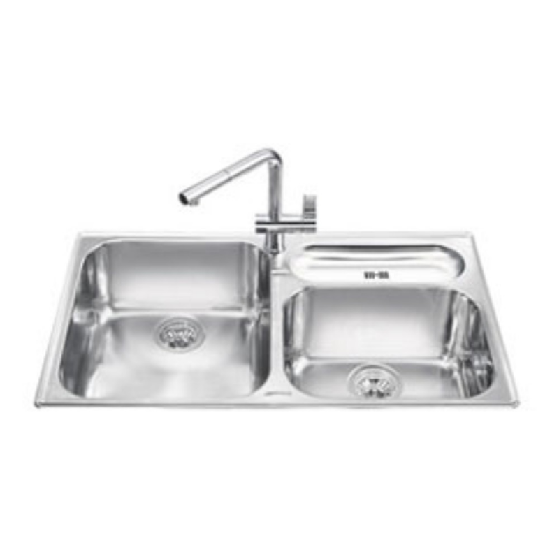 Lavello Smeg LTS9032 90 cm spazzolato inox moderno e resistente