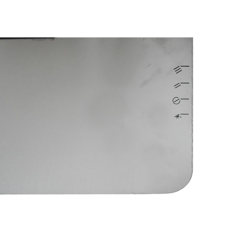 Cappa Elica SKYIXF80 inox 80 cm con filtri carboni attivi