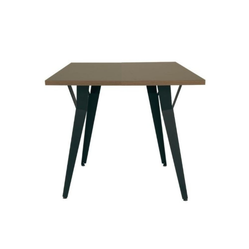 Tavolo da pranzo Yutan 80x80 cm rovere compatto e moderno
