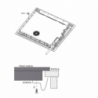 Piano cottura induzione incasso Master Kitchen MKHI604BK 4 zone nero