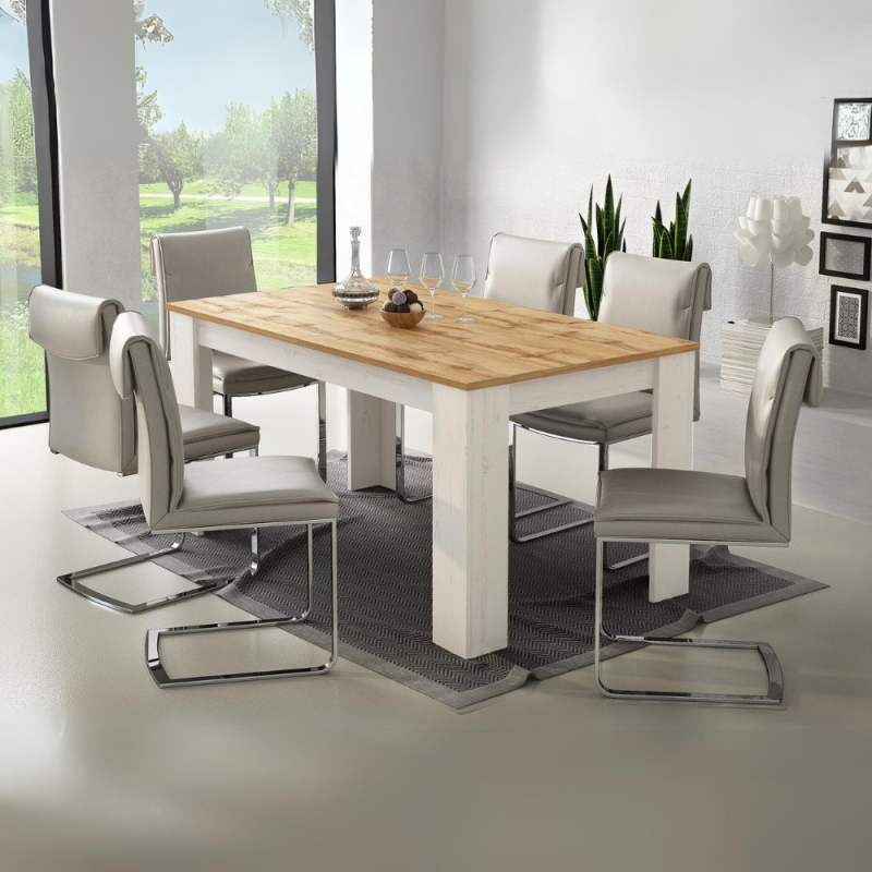Tavolo allungabile Anthony 160x88 rovere wotan Anderson Pine