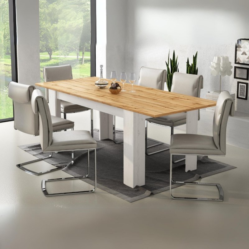 Tavolo allungabile Anthony 160x88 rovere wotan Anderson Pine
