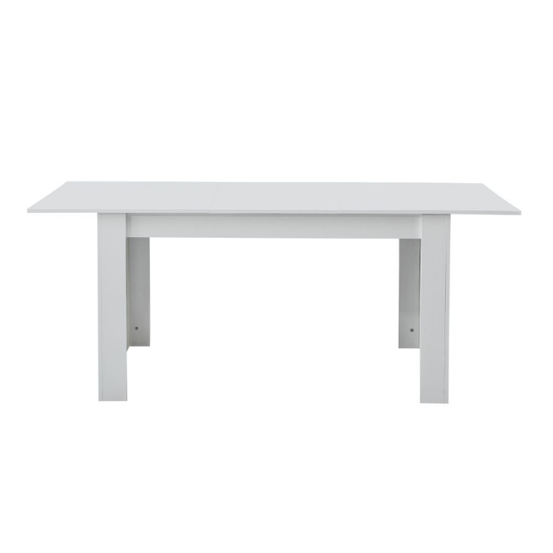 Tavolo allungabile Tony bianco 140x90x78 cm moderno e pratico