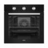Forno incasso Giove multifunzione nero timer meccanico