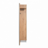 Mobile ingresso Medan 42A cannettato quercia antracite con specchio