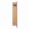 Mobile ingresso Medan 42A cannettato quercia antracite con specchio