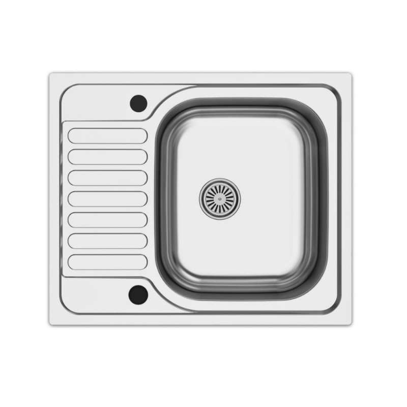Cucinino 120 cm 2 ante bianco larice lavello e piano cottura in vetroceramica 120x60x85H